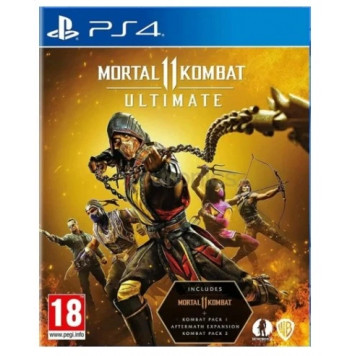 Диск PS4 Mortal Kombat 11: Ultimate