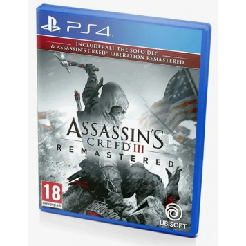 Диск PS4 Assassins Creed 3 Remastered
